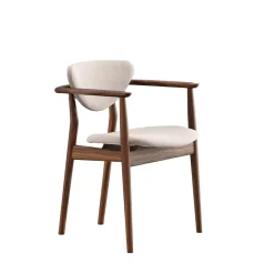 House of Finn Juhl Spisebordsstole<109 Armchair, valnød af Finn Juhl