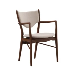 House of Finn Juhl Spisebordsstole<46 Armchair, valnød af Finn Juhl