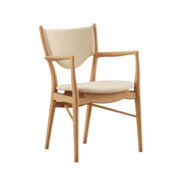 House of Finn Juhl Spisebordsstole<46 Armchair, valnød af Finn Juhl