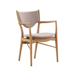 House of Finn Juhl Spisebordsstole<46 Armchair, valnød af Finn Juhl