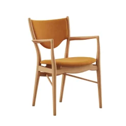 House of Finn Juhl Spisebordsstole<46 Armchair, valnød af Finn Juhl