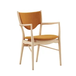 House of Finn Juhl Spisebordsstole<46 Armchair, valnød af Finn Juhl