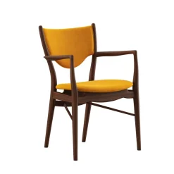 House of Finn Juhl Spisebordsstole<46 Armchair, valnød af Finn Juhl