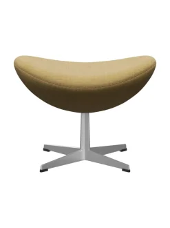 Fritz Hansen Skamler|Fodskamler<3127 Fodskammel til Ægget af Arne Jacobsen læder