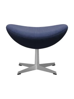 Fritz Hansen Skamler|Fodskamler<3127 Fodskammel til Ægget af Arne Jacobsen læder