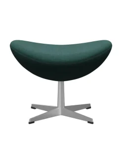 Fritz Hansen Skamler|Fodskamler<3127 Fodskammel til Ægget af Arne Jacobsen læder