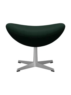 Fritz Hansen Skamler|Fodskamler<3127 Fodskammel til Ægget af Arne Jacobsen læder
