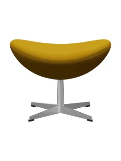 Fritz Hansen Skamler|Fodskamler<3127 Fodskammel til Ægget af Arne Jacobsen læder