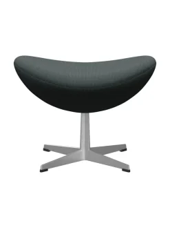 Fritz Hansen Skamler|Fodskamler<3127 Fodskammel til Ægget af Arne Jacobsen læder
