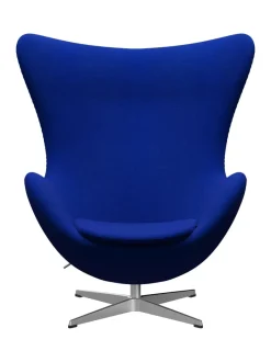 Fritz Hansen Loungestole|Lænestole<3316 Ægget af Arne Jacobsen læder