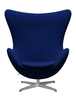Fritz Hansen Loungestole|Lænestole<3316 Ægget af Arne Jacobsen læder