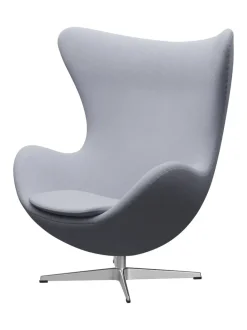 Fritz Hansen Loungestole|Lænestole<3316 Ægget af Arne Jacobsen læder