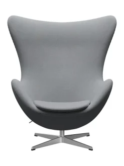 Fritz Hansen Loungestole|Lænestole<3316 Ægget af Arne Jacobsen læder