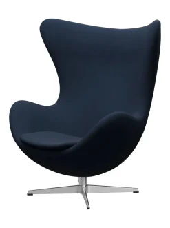 Fritz Hansen Loungestole|Lænestole<3316 Ægget af Arne Jacobsen læder