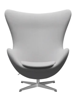 Fritz Hansen Loungestole|Lænestole<3316 Ægget af Arne Jacobsen læder