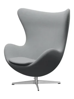 Fritz Hansen Loungestole|Lænestole<3316 Ægget af Arne Jacobsen læder