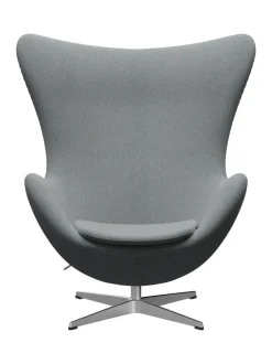 Fritz Hansen Loungestole|Lænestole<3316 Ægget af Arne Jacobsen læder