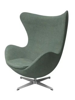 Fritz Hansen Loungestole|Lænestole<3316 Ægget af Arne Jacobsen læder