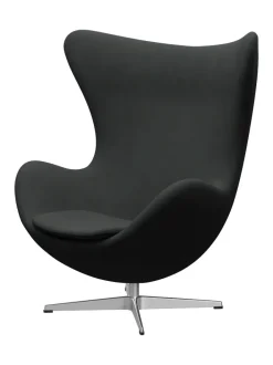 Fritz Hansen Loungestole|Lænestole<3316 Ægget af Arne Jacobsen læder