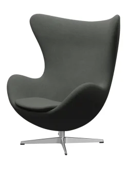 Fritz Hansen Loungestole|Lænestole<3316 Ægget af Arne Jacobsen læder