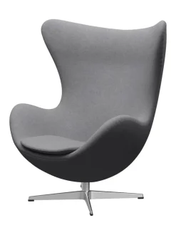 Fritz Hansen Loungestole|Lænestole<3316 Ægget af Arne Jacobsen læder