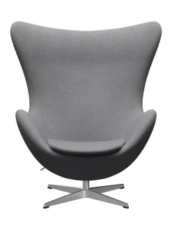 Fritz Hansen Loungestole|Lænestole<3316 Ægget af Arne Jacobsen læder