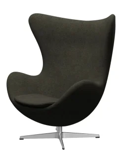 Fritz Hansen Loungestole|Lænestole<3316 Ægget af Arne Jacobsen læder