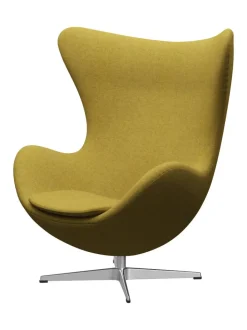 Fritz Hansen Loungestole|Lænestole<3316 Ægget af Arne Jacobsen læder