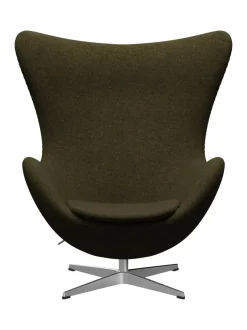 Fritz Hansen Loungestole|Lænestole<3316 Ægget af Arne Jacobsen læder