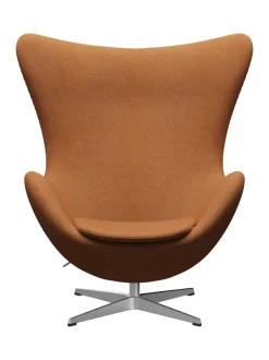 Fritz Hansen Loungestole|Lænestole<3316 Ægget af Arne Jacobsen læder