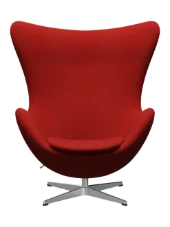 Fritz Hansen Loungestole|Lænestole<3316 Ægget af Arne Jacobsen læder