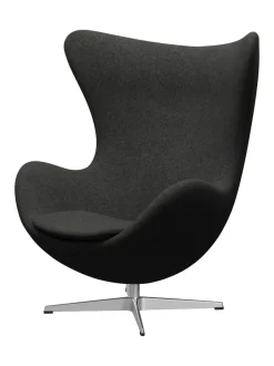 Fritz Hansen Loungestole|Lænestole<3316 Ægget af Arne Jacobsen læder