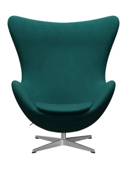 Fritz Hansen Loungestole|Lænestole<3316 Ægget af Arne Jacobsen læder
