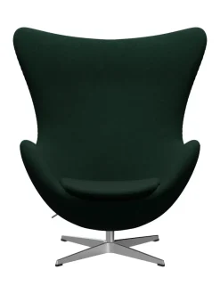 Fritz Hansen Loungestole|Lænestole<3316 Ægget af Arne Jacobsen læder