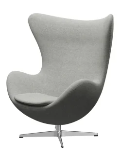 Fritz Hansen Loungestole|Lænestole<3316 Ægget af Arne Jacobsen læder