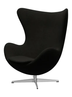 Fritz Hansen Loungestole|Lænestole<3316 Ægget af Arne Jacobsen læder
