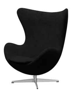 Fritz Hansen Loungestole|Lænestole<3316 Ægget af Arne Jacobsen læder