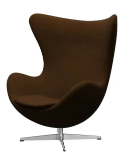 Fritz Hansen Loungestole|Lænestole<3316 Ægget af Arne Jacobsen læder