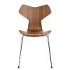 Fritz Hansen Spisebordsstole<3130 Grand Prix stol i natur finer af Arne Jacobsen