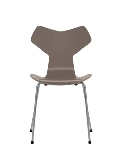 Fritz Hansen Spisebordsstole<3130 Grand Prix stol lakeret af Arne Jacobsen