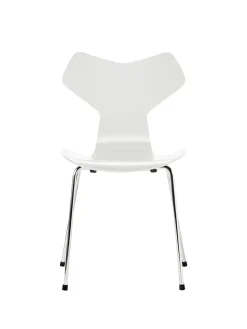 Fritz Hansen Spisebordsstole<3130 Grand Prix stol lakeret af Arne Jacobsen