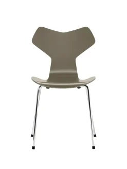 Fritz Hansen Spisebordsstole<3130 Grand Prix stol lakeret af Arne Jacobsen