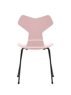 Fritz Hansen Spisebordsstole<3130 Grand Prix stol lakeret af Arne Jacobsen