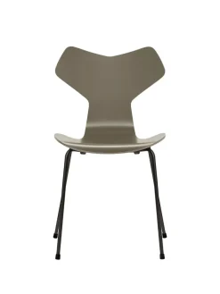 Fritz Hansen Spisebordsstole<3130 Grand Prix stol lakeret af Arne Jacobsen