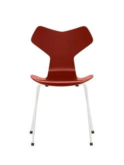Fritz Hansen Spisebordsstole<3130 Grand Prix stol lakeret af Arne Jacobsen