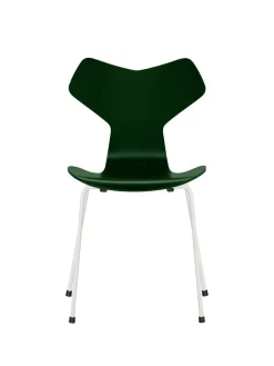 Fritz Hansen Spisebordsstole<3130 Grand Prix stol lakeret af Arne Jacobsen