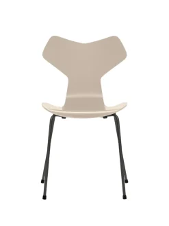 Fritz Hansen Spisebordsstole<3130 Grand Prix stol lakeret af Arne Jacobsen