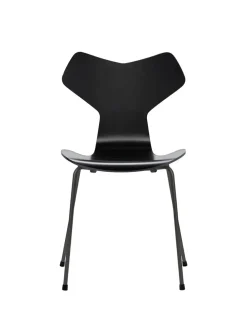 Fritz Hansen Spisebordsstole<3130 Grand Prix stol lakeret af Arne Jacobsen