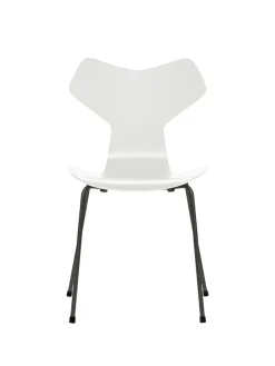 Fritz Hansen Spisebordsstole<3130 Grand Prix stol lakeret af Arne Jacobsen