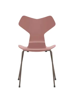 Fritz Hansen Spisebordsstole<3130 Grand Prix stol lakeret af Arne Jacobsen